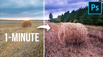 1-Minute Photoshop - Add AMAZING Color Tints!