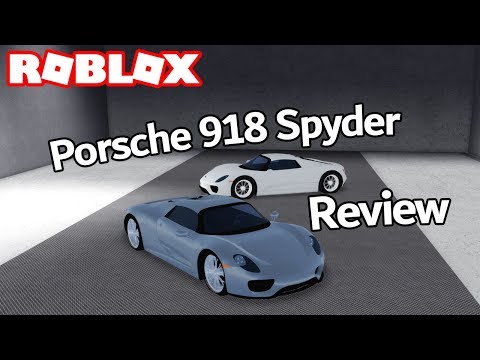 Buffed Porsche 918 Spyder Review Roblox Vehicle Simulator Youtube - vehicle simulator tesla cyber truck review roblox youtube