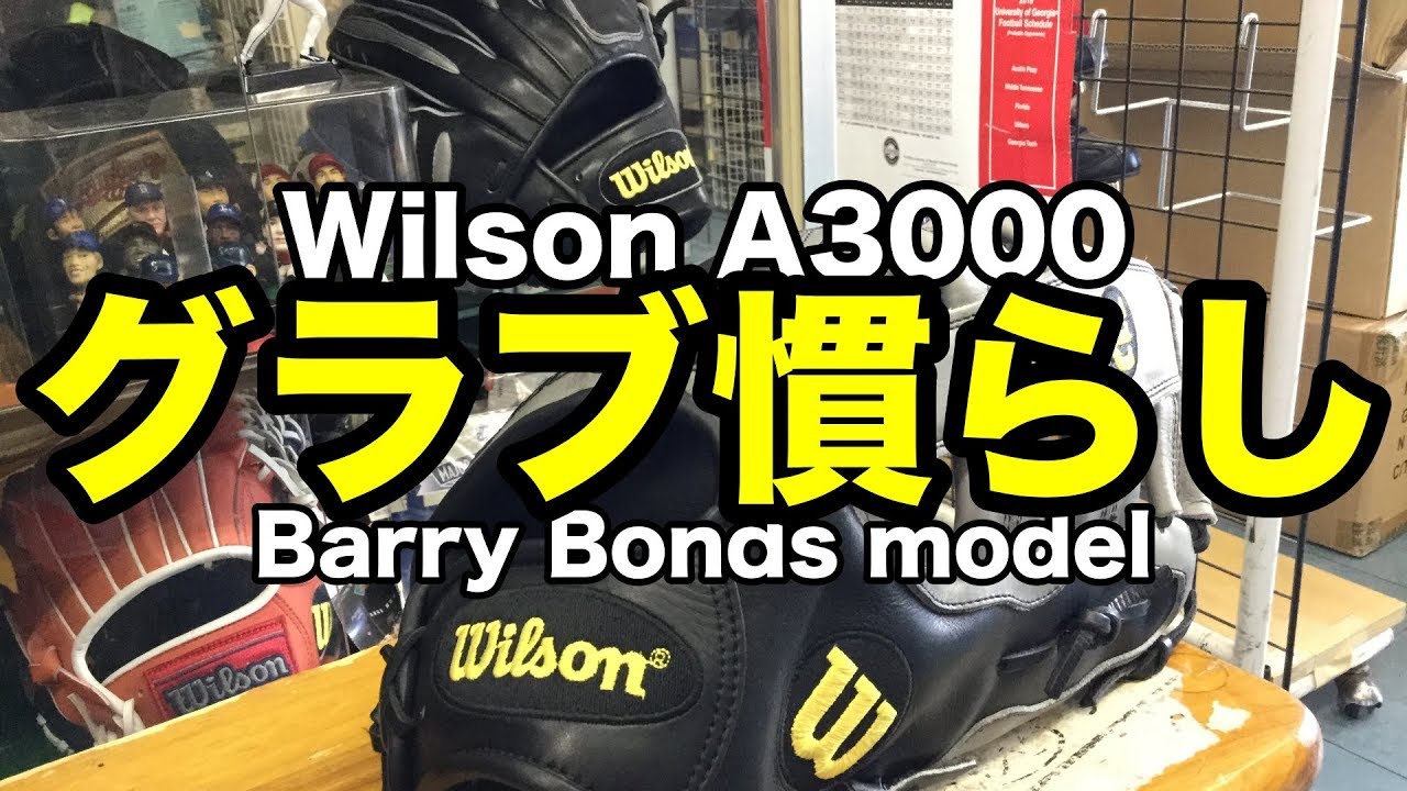 ウイルソン A3000 バリーボンズモデル 1955 Wilson 硬式グローブ