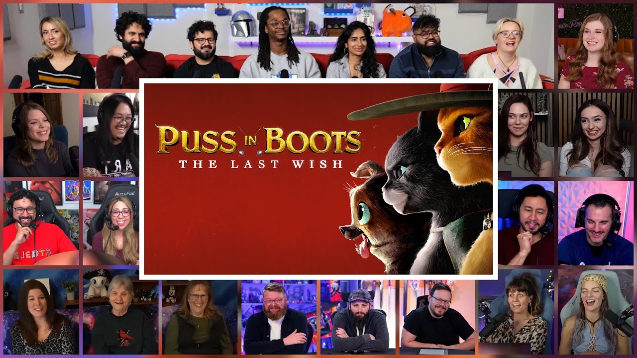 Puss in Boots : The Last Wish (2022) Movie Reaction Mashup