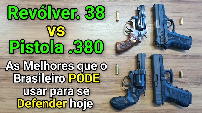 Pistolas Calibre .380 - Brasil Tática Especializada em Armamentos