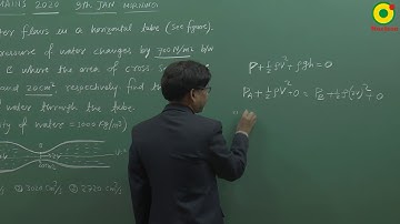 JEE MAIN 2020 (9 Jan S1) Question 20 Problem Solving By SSI Sir B.Tech IIT Delhi