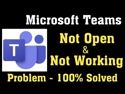 How To Fix Microsoft Teams Not Open Problem Android & Ios || Fix Microsoft Teams Not Working Problem