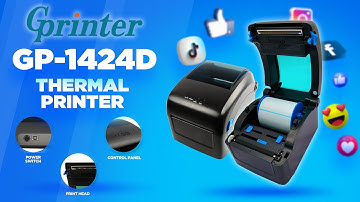 HOW TO INSTALL GP 1424D THERMAL PRINTER IN WINDOWS OS