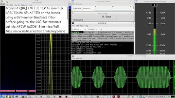 QRQ CW OPs - minimize CW ELEMENT spectrum splatter when transmitting QRQ CW on your RIG - with this: