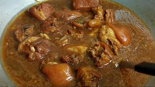 Kaki Babi Kecap | Hati Hati Ketagihan | Braised Pork Feet Recipe | Better Than Takeout  Nael Onion