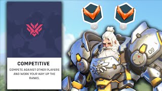 I spectated a Bronze Player's FIRST Competitive Overwatch 2 Game EVER!!!