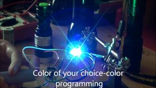 RGBW LED Brightek 5252 and driver Attiny13+AMC7135