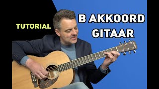 B Akkoord Gitaar I Tutorial I Barré Akkoord I Alternatieven