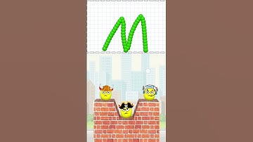 draw to smash :logic puzzle game level 2345 #drawtosmash #gamingshort #drawpuzzlegame