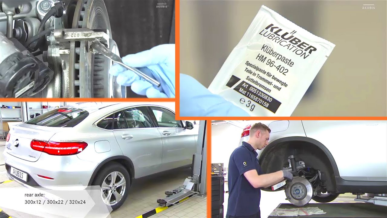 How to Apply Brake Paste to Your MercedesBenz Brake Calipers and