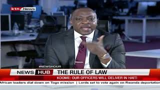 The Rule of the law with IG Koome and Dr Resiila Onyango | News Hour screenshot 3