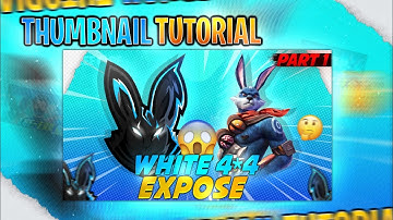 how to make thumbnail like fam clashers on android | how to make thumbnail like skylord