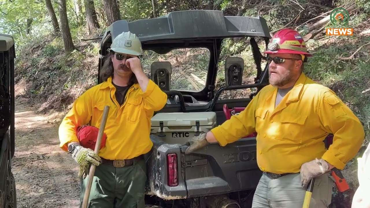Thumbnail for Forest firefighters from around the South train at Pine Mountain State Resort Park