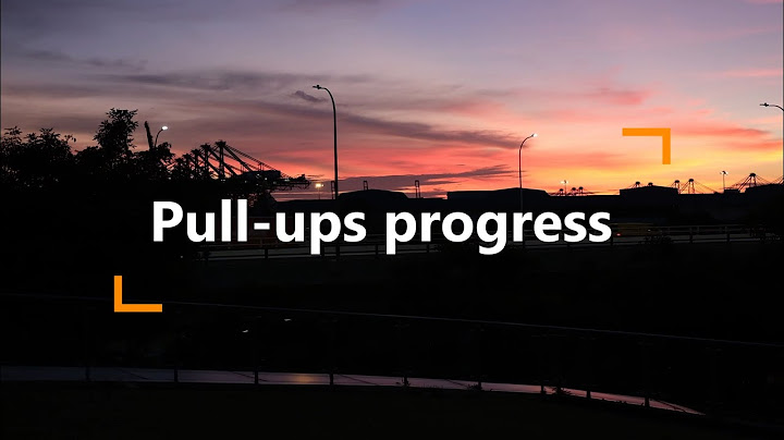 A man in his 30's tries 10 pull-ups (from zero) as a challenge this year of 2020 💪💪💪