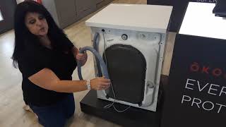 AEG / Electrolux / Zanussi - Washing machine installation - Waste pipe positioning - V1 0