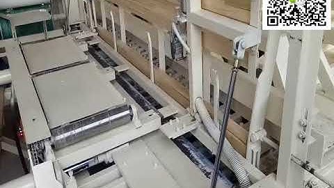 optimizing cross cut saw   Finger plate splicing machine     clamp  carrier