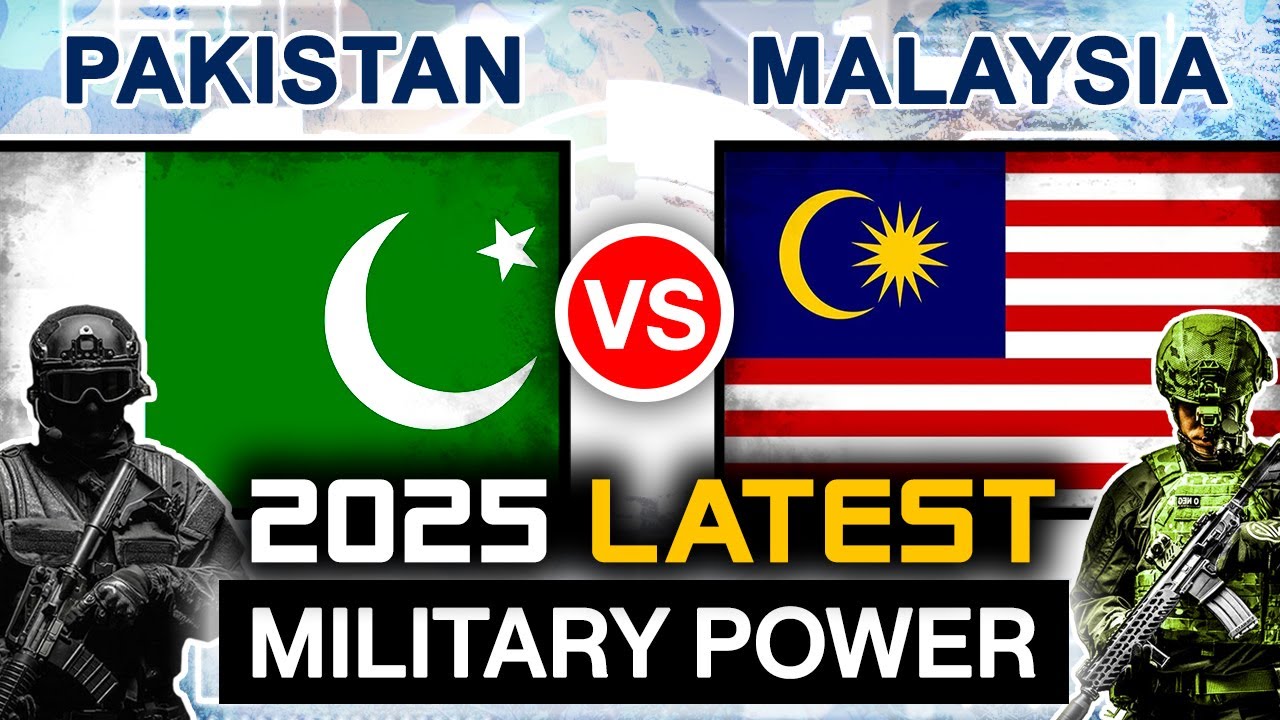 Pakistan vs Malaysia Military Power  2025 | Malaysia vs Pakistan Military Comparison 2025
