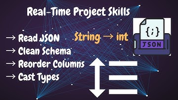 Process JSON File in Databricks | Reorder Columns & Cast Data Types | day 62