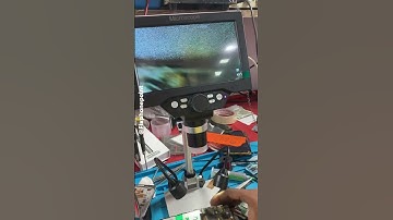 Mini microscope #mobile #mobilerepairing #mobilerepair #iphone #android #shorts @Saadmobilelab