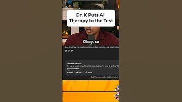 Putting AI Therapy to the Test ft. Dr Micaela & Dr Honda