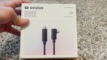Oculus Link Cable - Unboxing and SETUP in less than 5 minutes.
