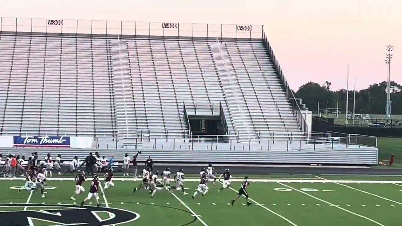 Kaeden’s fumble recovery scoop and run