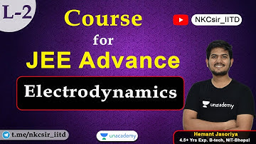 Electrodynamics Advanced Problem | Course for JEE Advanced 2021 | IIT JEE Physics | by Hemant Sir
