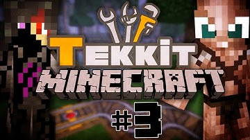 Minecraft Tekkit - Exploring the Cave! #3