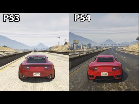 GTA 5 - PS4 vs PS3 Graphics (2018)