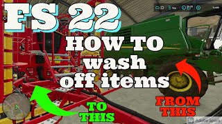 Farming Sim 22' - How to Wash Vehicles screenshot 1