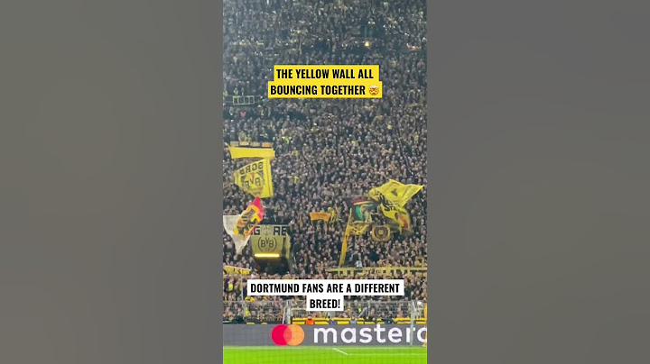THE YELLOW WALL ALL BOUNCING TOGETHER 🤯 - BVB fans vs Chelsea