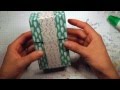 Scrappy Wednesday: Toilet Paper Roll Mini Album