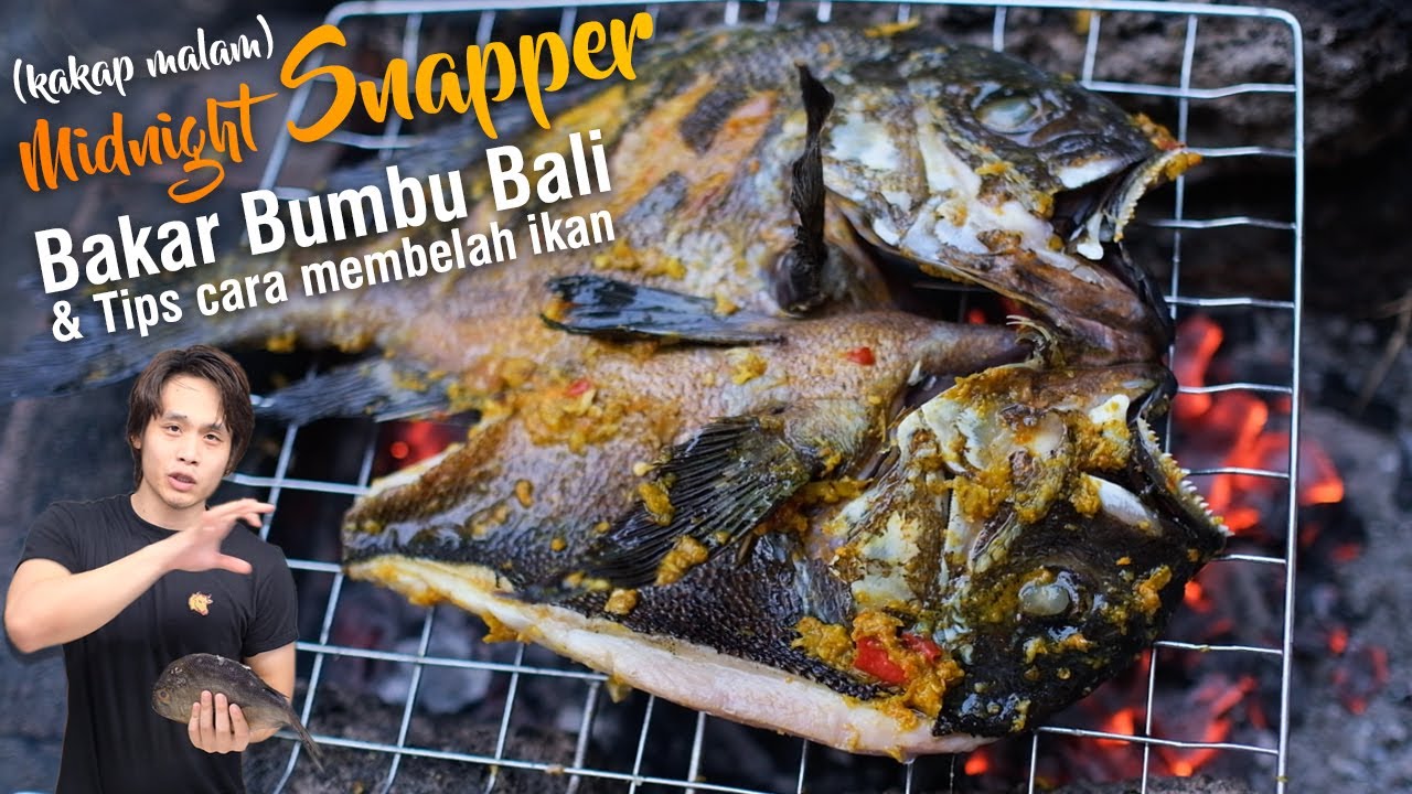 Ikan Bakar Bumbu Kuning Dan Cara Membelah Ikan Youtube