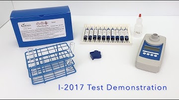 CHEMetrics I-2017 Detergents Test Demonstration