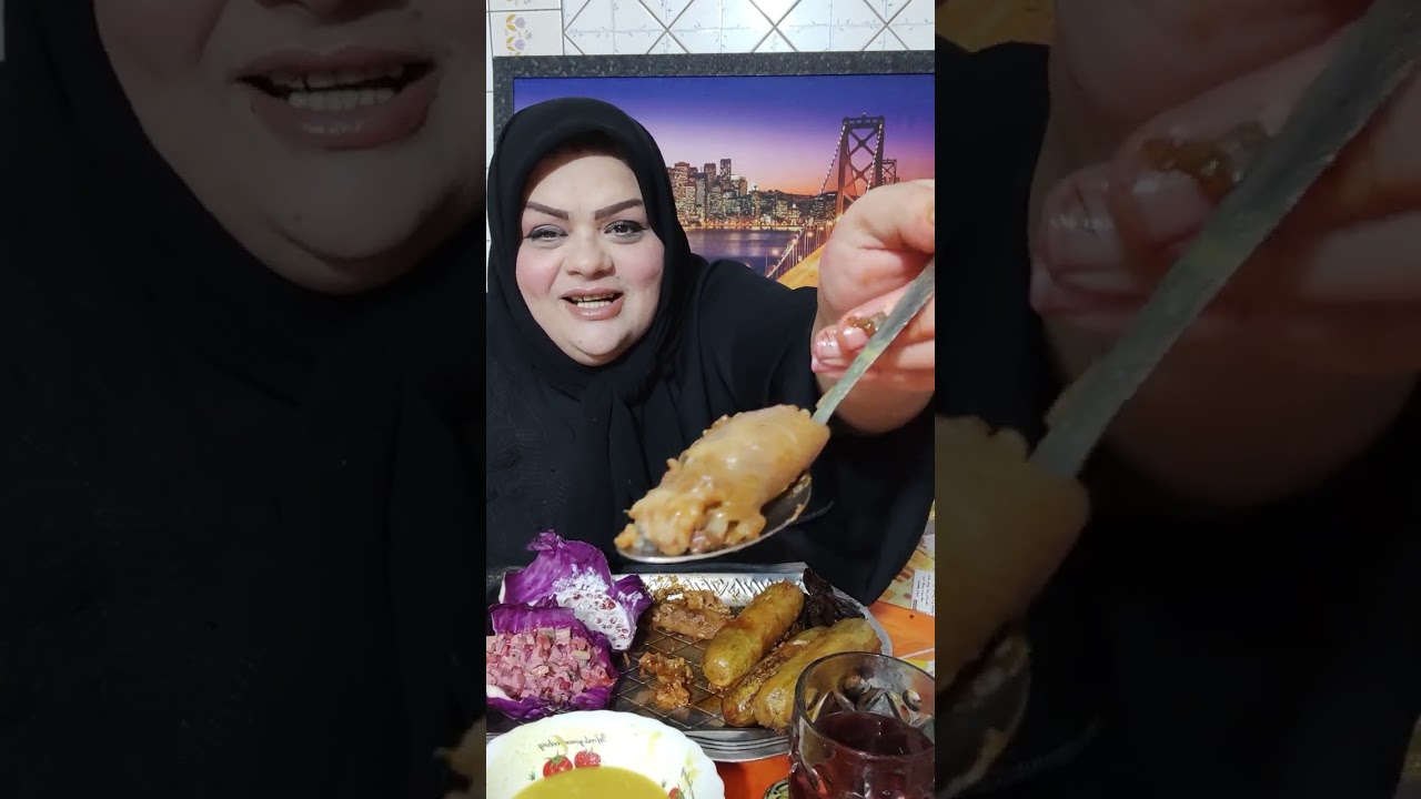 محشي  دولمه فطوري بجيت بجي تذكرت فقراء واهل  غ 