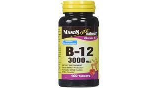 VITAMINS BEST Sellers for AMAZON Must See Review! Vitamin B12 Quick Dissolve | 2500mcg Methylcoba..