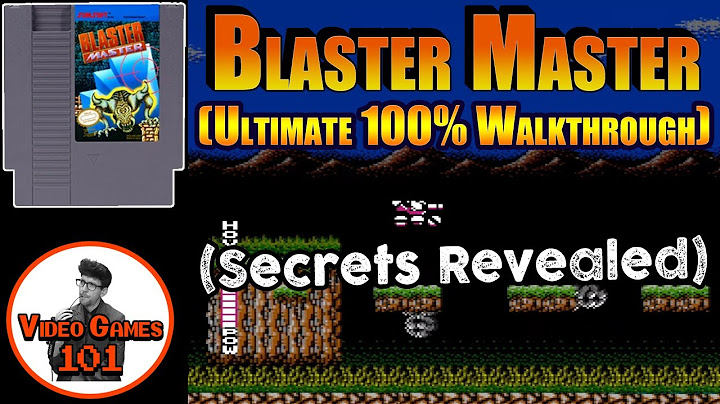 Blaster Master Walkthrough | 100% Guide | Video Games 101