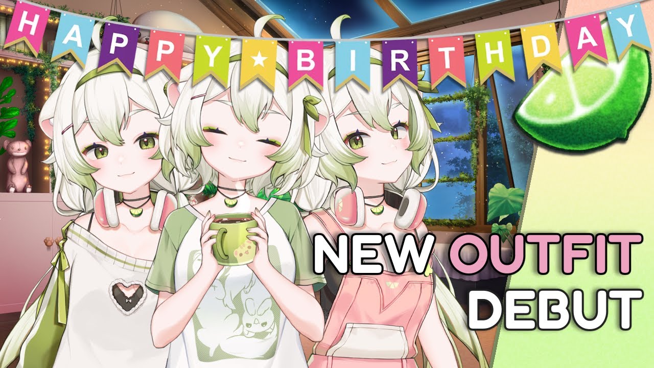 Laimu NEW OUTFIT debut and birthday celebration!!