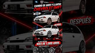 🔥 ¡Mira la transformación de este Chevrolet Swift! 🚗✨