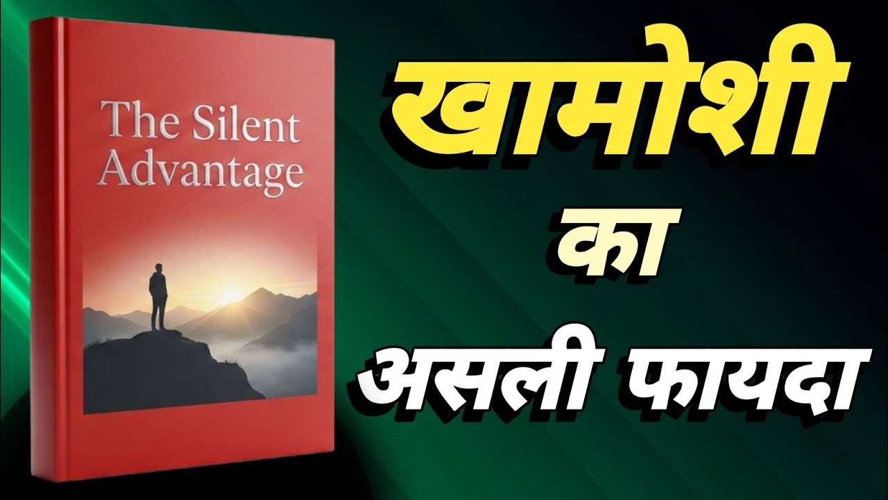 The Silent Advantage Hindi Book Summary | दिमाग शांत रखो और जीतों #HindiBookSummary