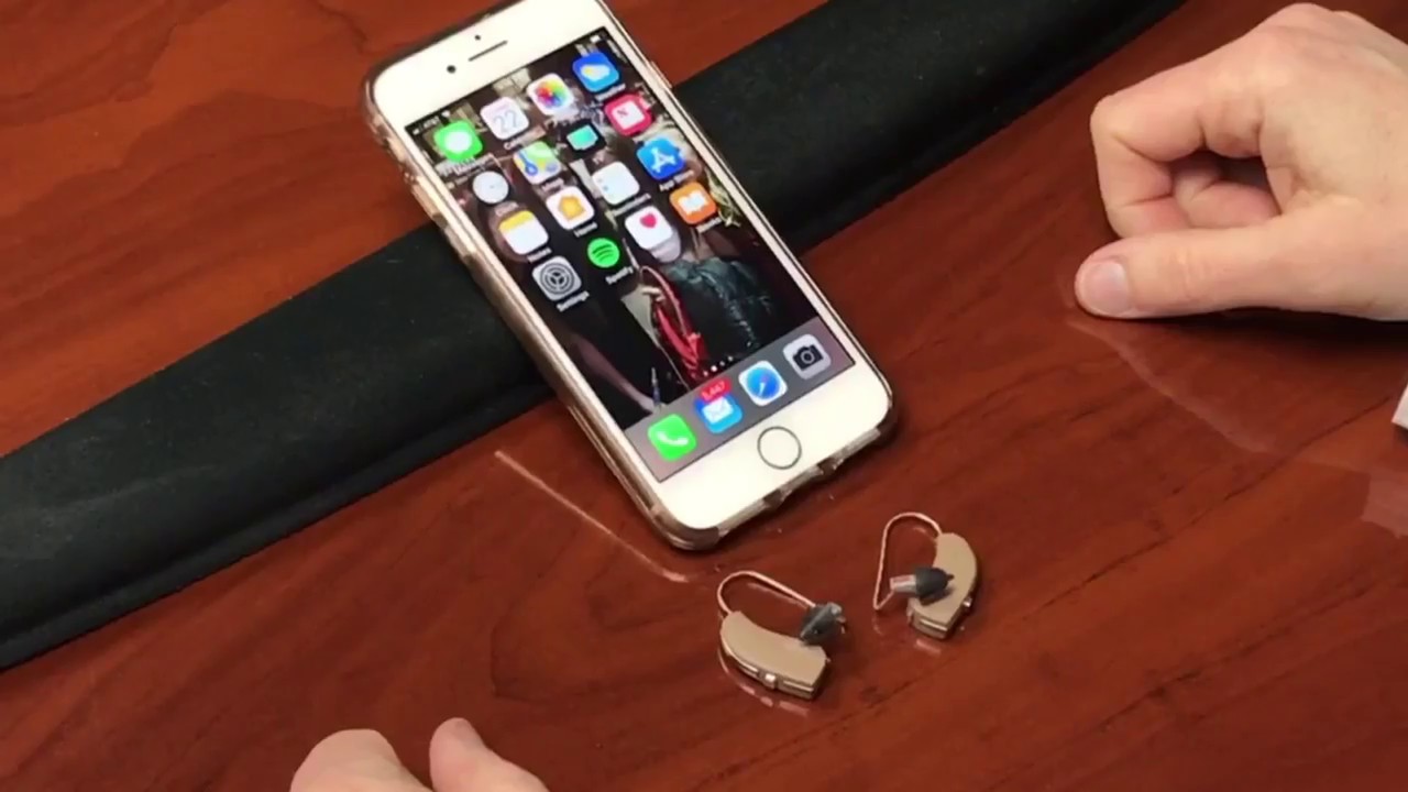 Connecting your Hearing Aids to your iphone. YouTube