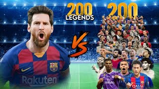 Messi VS 2️⃣0️⃣0️⃣ Legends 💥 ULTRA BOSS Final 💪🔥