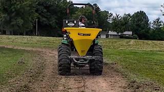 Tom, Randall, Tim - Tractor Basics: FERTILIZER Spreader! Seed & Straw Long Swale.