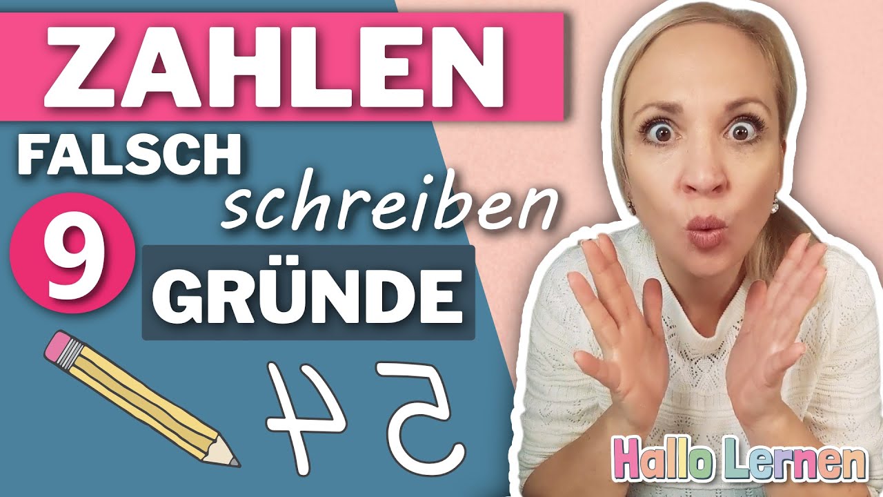 9 erstaunliche Gründe, warum dein Kind Zahlen falsch schreibt bzw. lernt