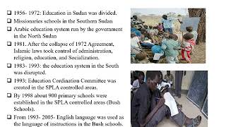 History Gone Wrong South Sudans Educational Dilenma