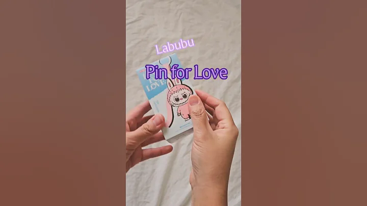 New Labubu mini Pin for Love #labubu #popmart
