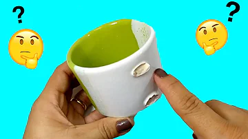 O que fazer com xícara que quebrou a alça?