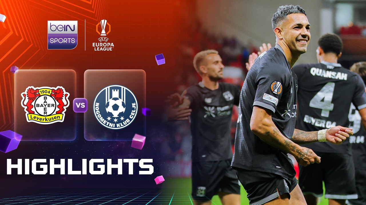 Bayer Leverkusen 2-0 Celje | Europa League 26/27 Match Highlights