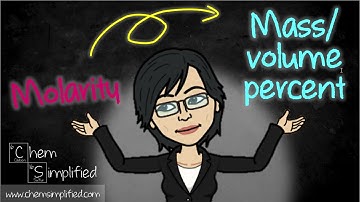 Percent concentration problem - Dr K